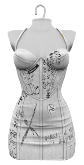 .BF. Doll Jeans White