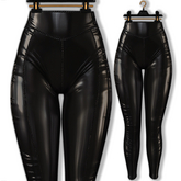 [BL] Mel leggins latex // crow