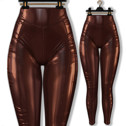 [BL] Mel leggins latex // mocha