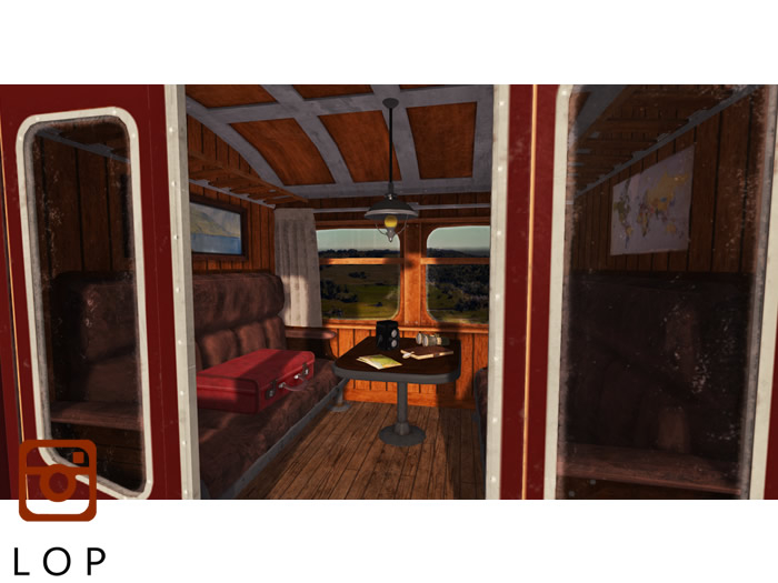LOP Old Train Cabin 