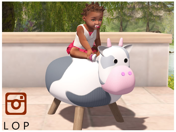 LOP Little Cow Stool for Zooby