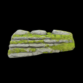 {S} Full Perm Old Rubble Moss Steps