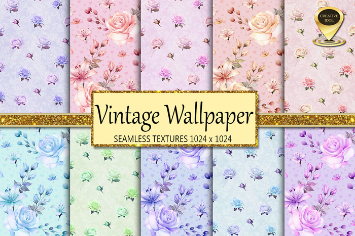 Vintage Wallpaper Textures