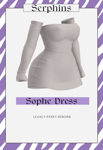 SERPHINS - SOPHE DRESS - WHITE