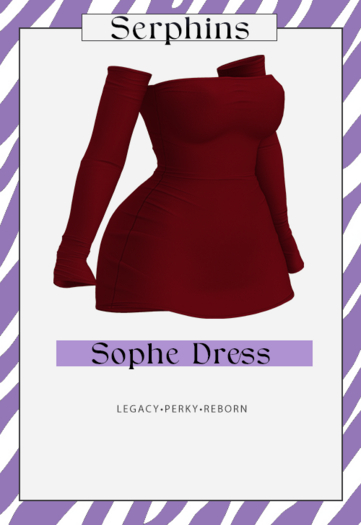 SERPHINS - SOPHE DRESS - RED