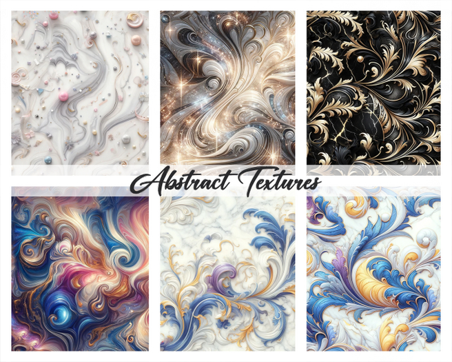 WA Abstract textures - 6 seamless textures