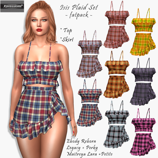 [Xprs] - Isis Plaid Set FATPACK