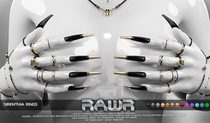 RAWR! Sirenthia Rings (add me)