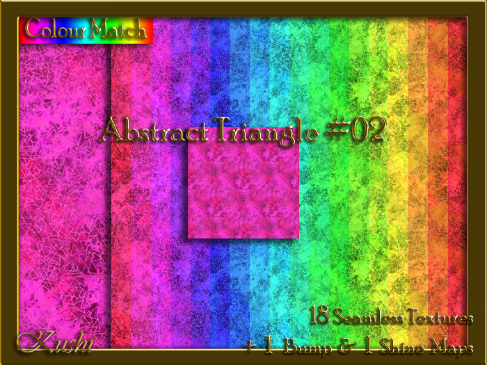 Abstract Triangle #02 Seamless Texture Pack