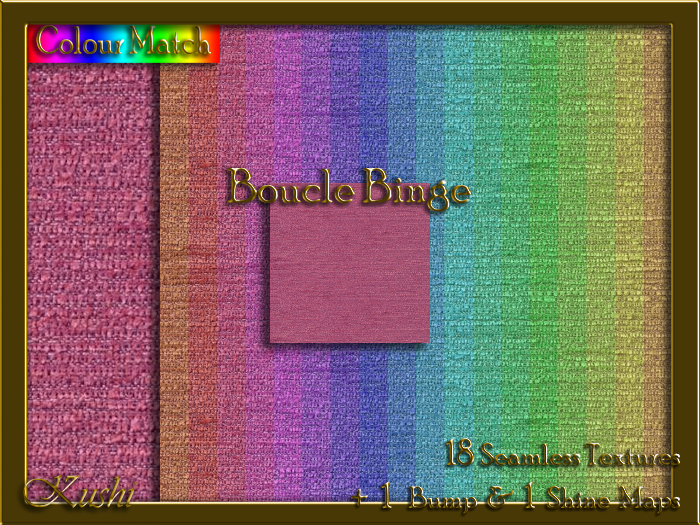 Boucle Binge Seamless Texture Pack