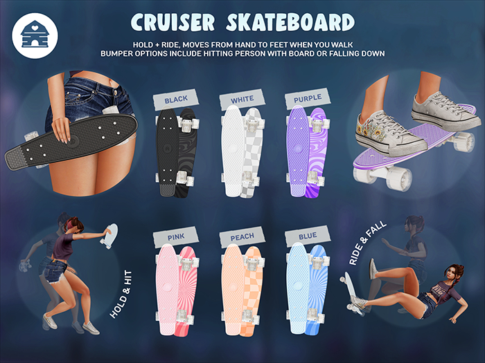 hive // cruiser skateboard pack
