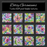 *Wallflowers* Dotsy Geraniums