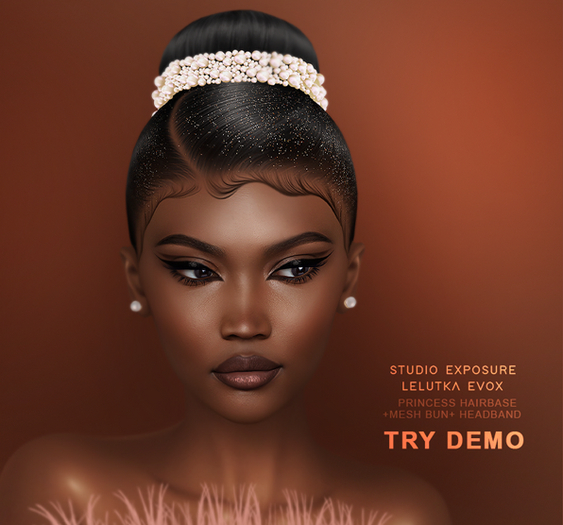 S.E LELUTKA EVOX PRINCESS HAIRBASE BLACK 02