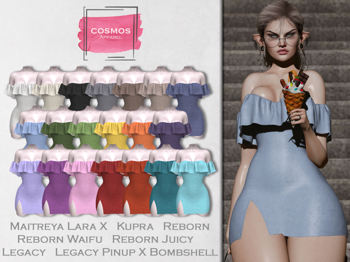 [COSMOS] Raja Summer Dress Colors / 20 Colors Fatpack