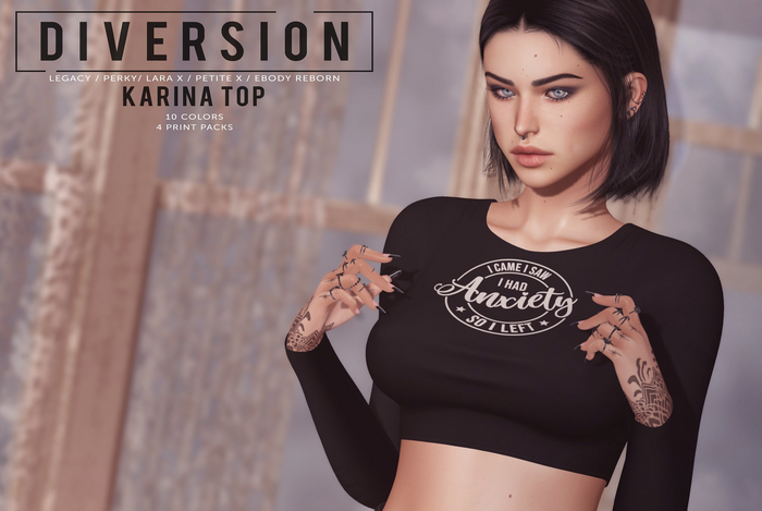 Diversion - Karina Top - Fatpack