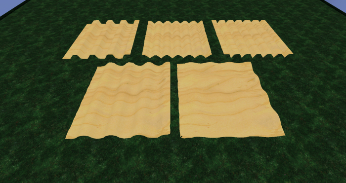 Wavy Ground Sheets