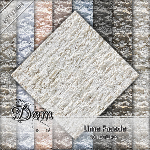Dom - Lime Facade - 10 Textures