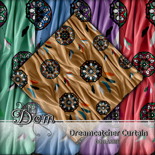 Dom - Dreamcatcher Curtain - DOLLARBIE