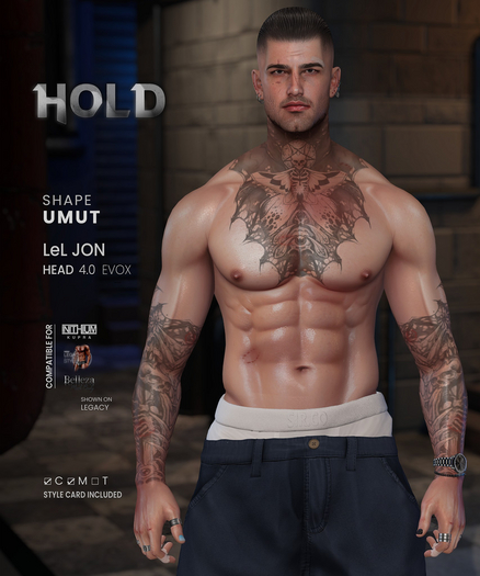 HOLD SHAPES - Umut - Shape LeLUTKA Jon 4.0 EVOX/LEG/JAK/KAR