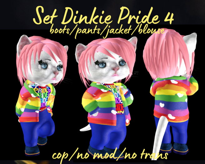 Set Dinkie Pride 4