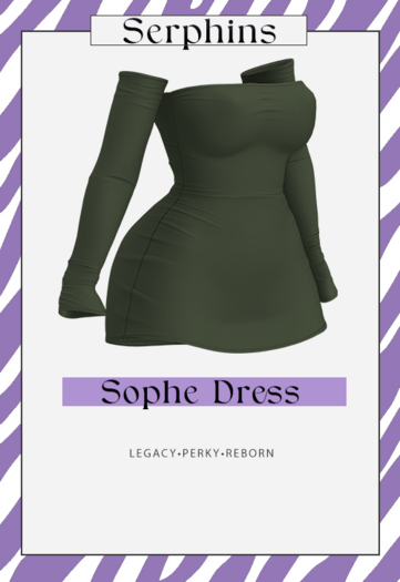SERPHINS - SOPHE DRESS - GREEN