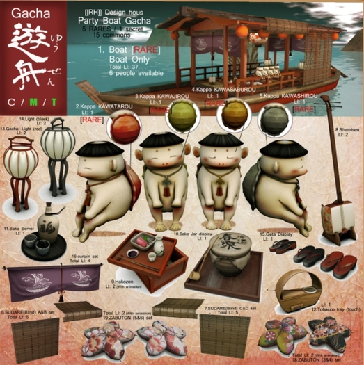 2.[[RH]] Party Boat Gacha -Kappa (Xavier) KAWATAROU- [RARE]