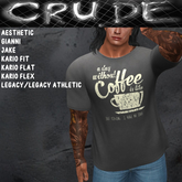 A Day Without Coffee is like... Just kidding I Have No Idea Men's T-Shirt (MCT) <Wear Me>