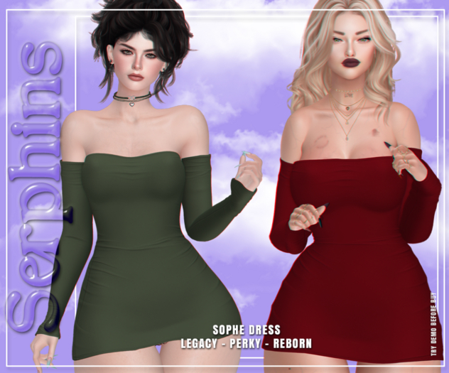 SERPHINS - SOPHE DRESS - FATPACK