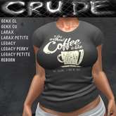 A Day Without Coffee Is Like... Just Kidding I Have No Idea  Women's T-Shirt (WTL)  <Wear Me>