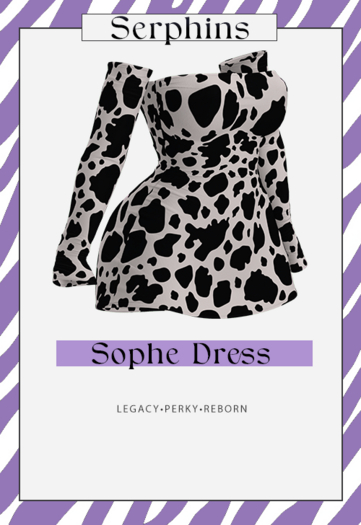 SERPHINS - SOPHE DRESS - COW