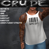 Bacon Barcode Men's Tank Top (MT1) <Wear Me>