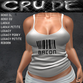 Bacon Barcode Women's Tank Top (WT1) <Wear Me>