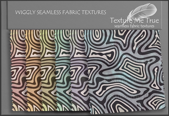 TMT Wiggly seamless fabric textures