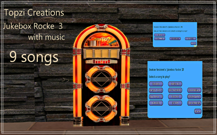 Topzi creations   Jukebox Rocke`/ 3 with music