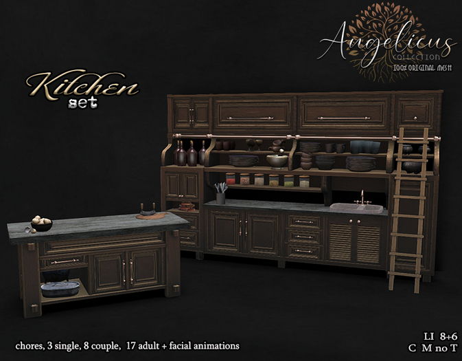 .AngelicUs. Kitchen set 