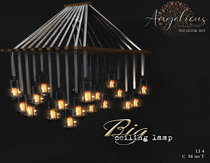.AngelicUs. Big ceiling lamp 