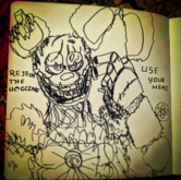 Springtrap - Reject the Vaccine (Art by @endoBiologist on IG)