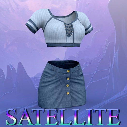 Denim Piper Outfit REBORN + KUPRA