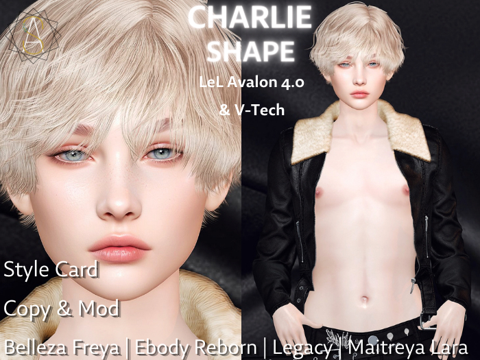 A.S_Store - Charlie Shape for LeLUTKA EvoX Avalon 4.0 and V-Tech (FEMBOY)