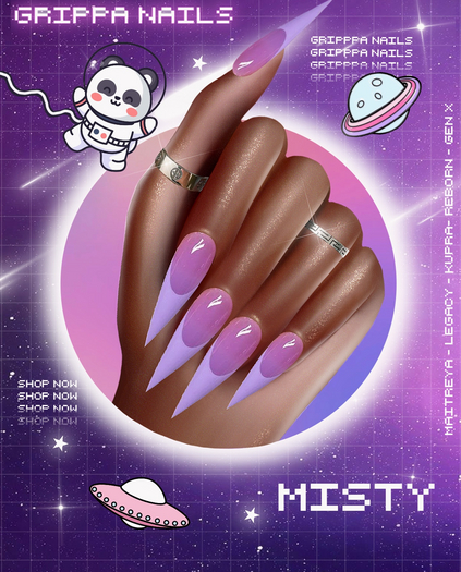 Grippa Stiletto:: Misty Set