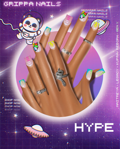 Grippa XS Shorties:: Hype Set