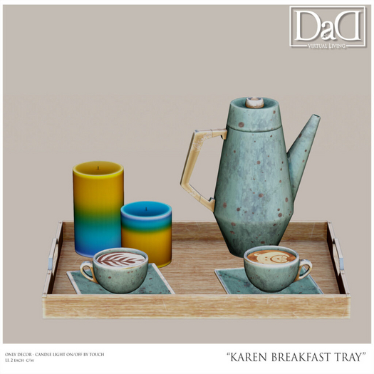 DaD - Karen Breakfast Tray
