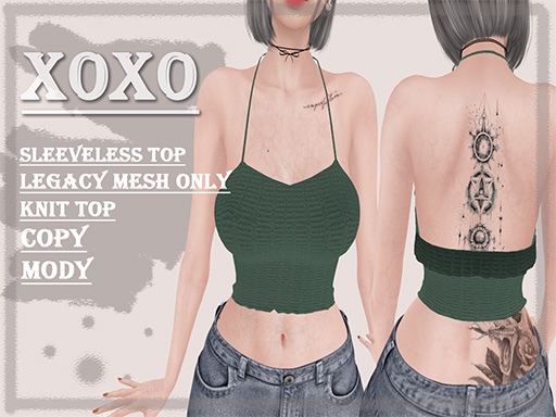 [XOXO] GREEN TOP (LEGACY)