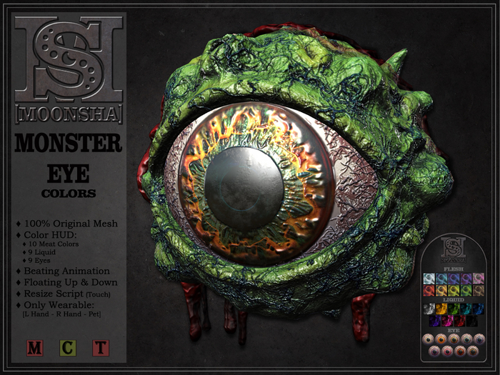 [MoonSha] Monster Eye - Colors