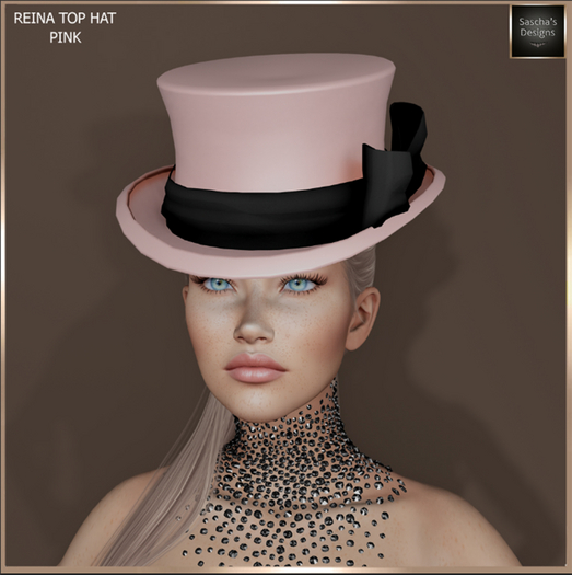 SAS - Reina Pink Top Hat