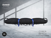 Second Life Marketplace - Crowded Room - Cyber Bench - Black Blue - PG