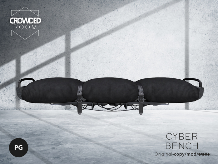 Crowded Room - Cyber Bench - Black - PG  