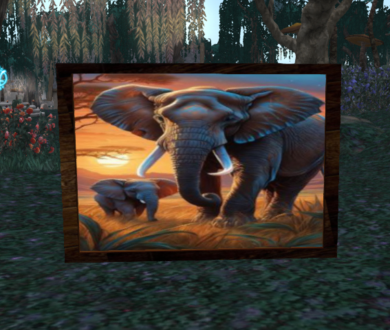 Wall Painting elephant
