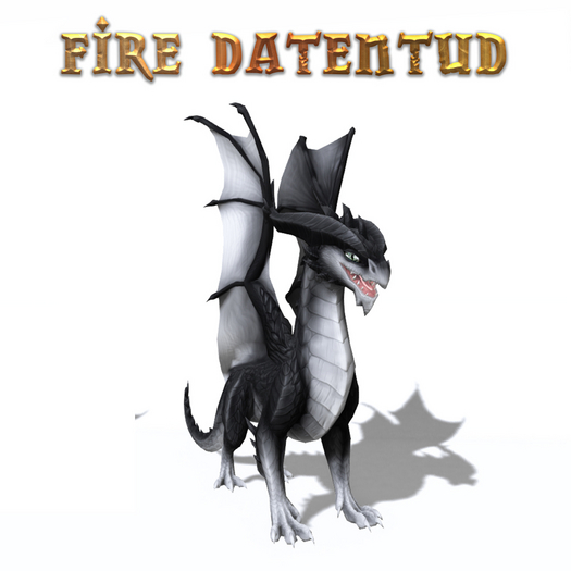 5X Fire Datentud Drake Mystical Dragon Breedable Egg