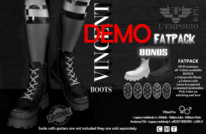 D*E*M*O  L'Emporio&PL::*Vincent*:: Boots